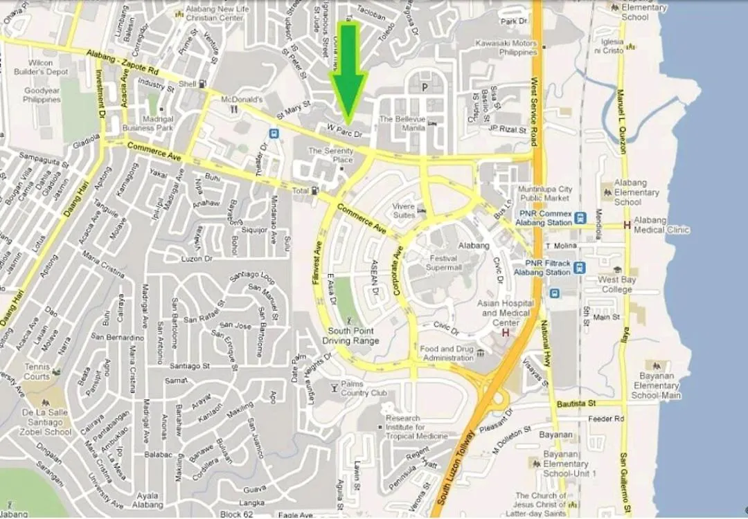 Westparc Cedar Alabang Hotel Muntinlupa City